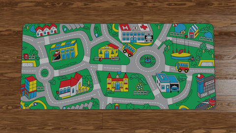 Busy Town Deskmat by nostyle