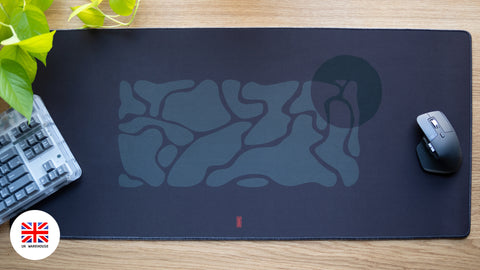 Black Amoeba - Deskmat